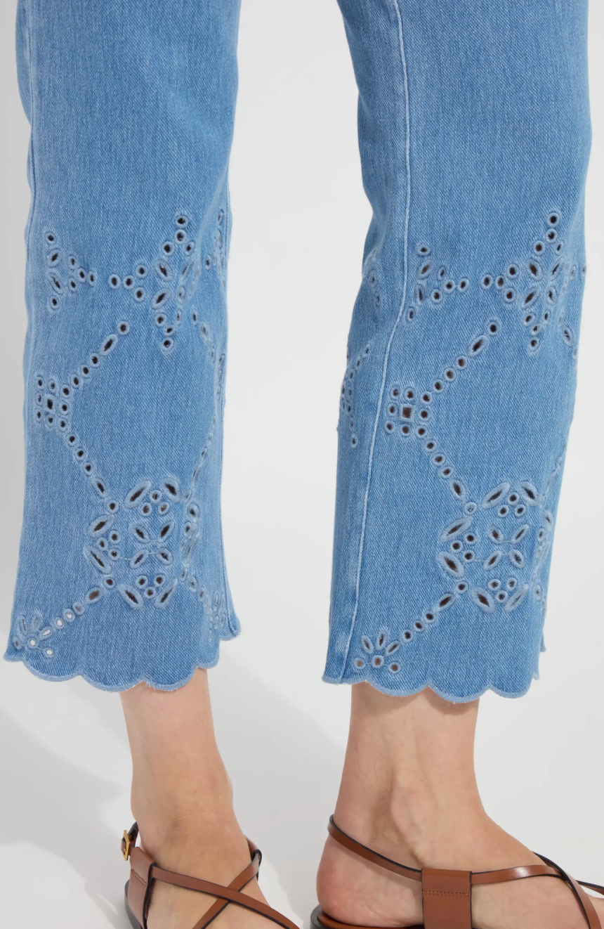 Billie Eyelet Jean