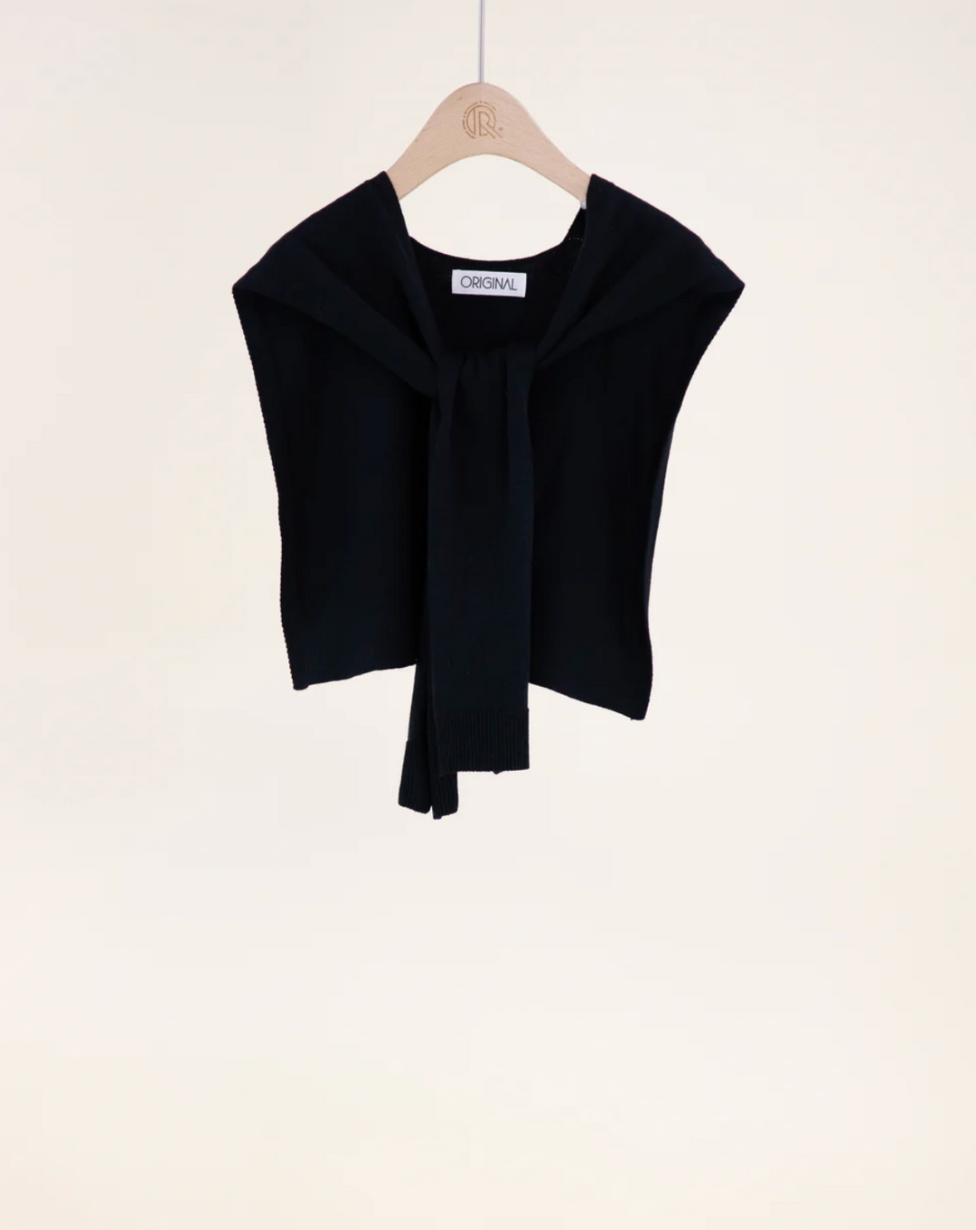 Preppy Mock Sweater Shawl