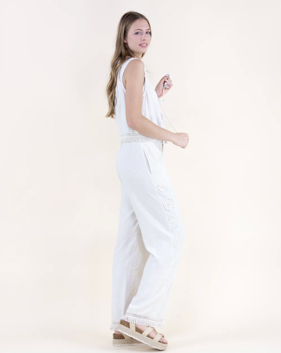 Sunkissed Eyelet Vest