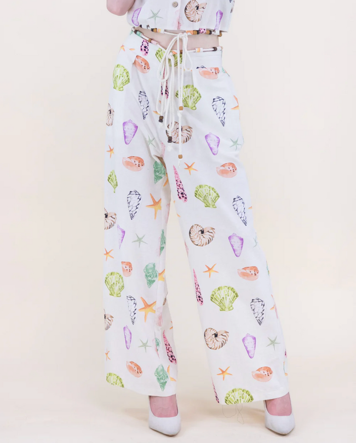 Sunwashed Seashells Pants