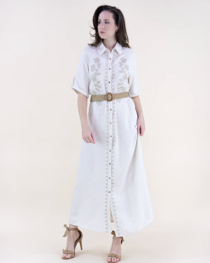 Wild Shoreline Shirt Dress