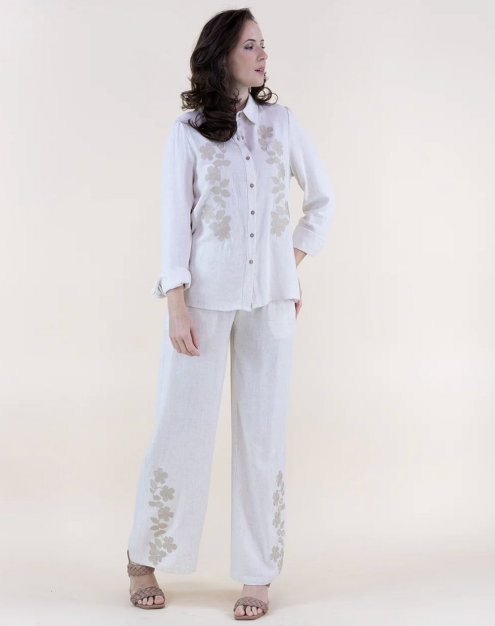 Wild Shoreline Floral Pant