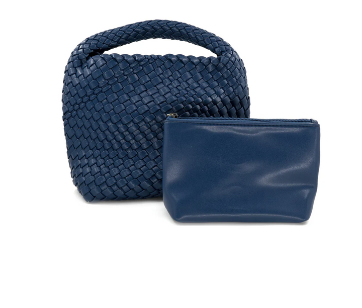 Soho Woven Mini Hobo Bag