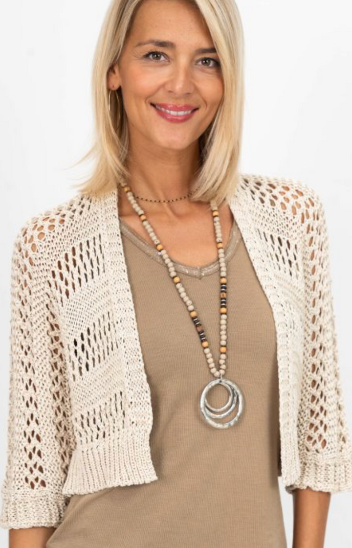 Collette Crochet Cardigan, One Size