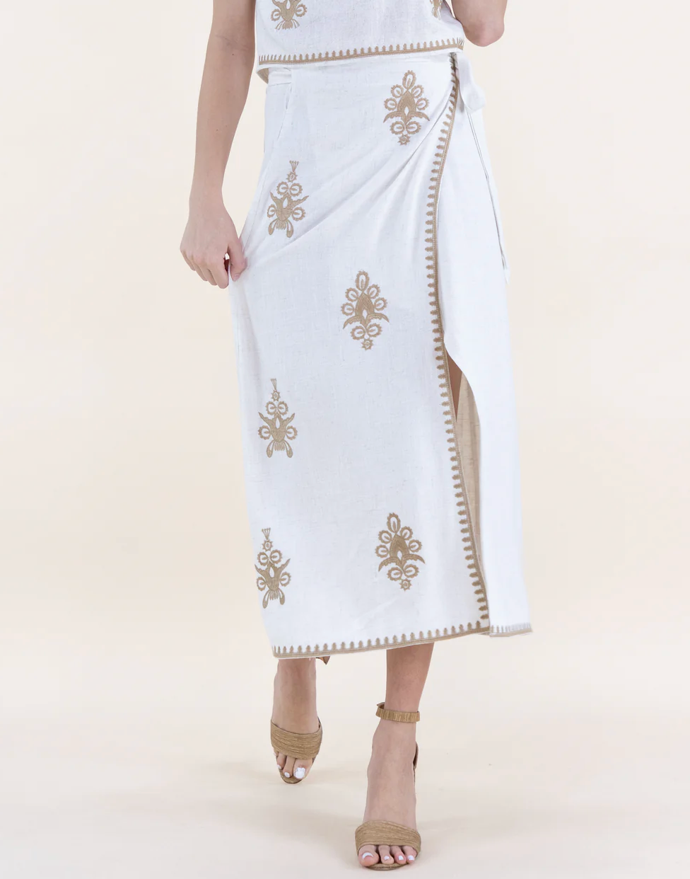 Desert Oasis Wrap Skirt