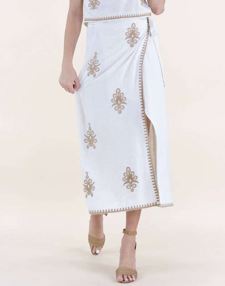 Desert Oasis Wrap Skirt