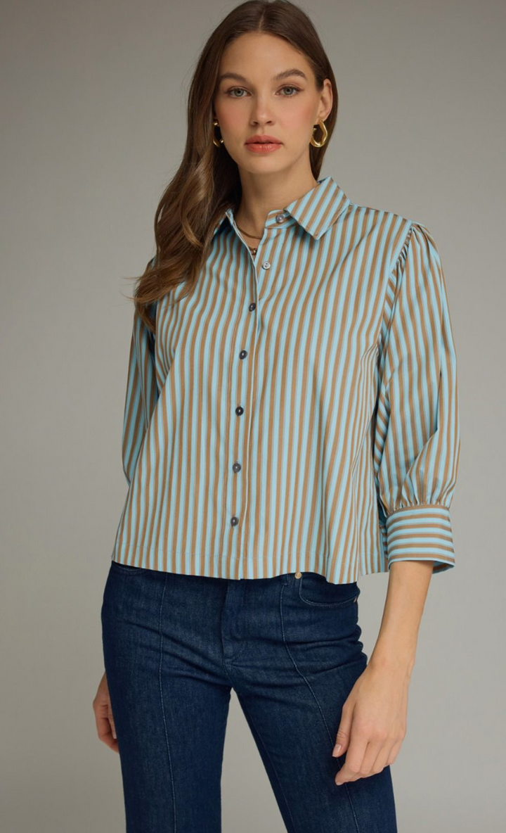 Penny Striped Blouse