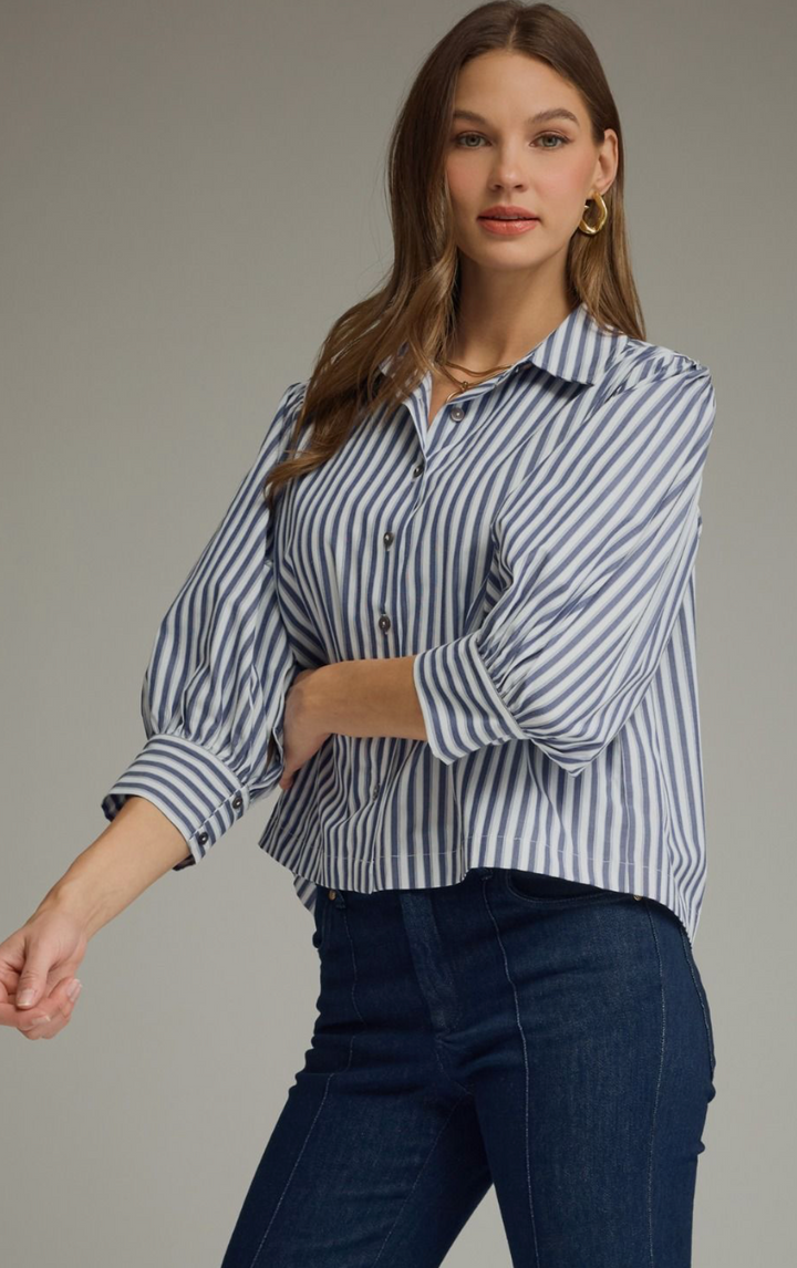 Penny Striped Blouse