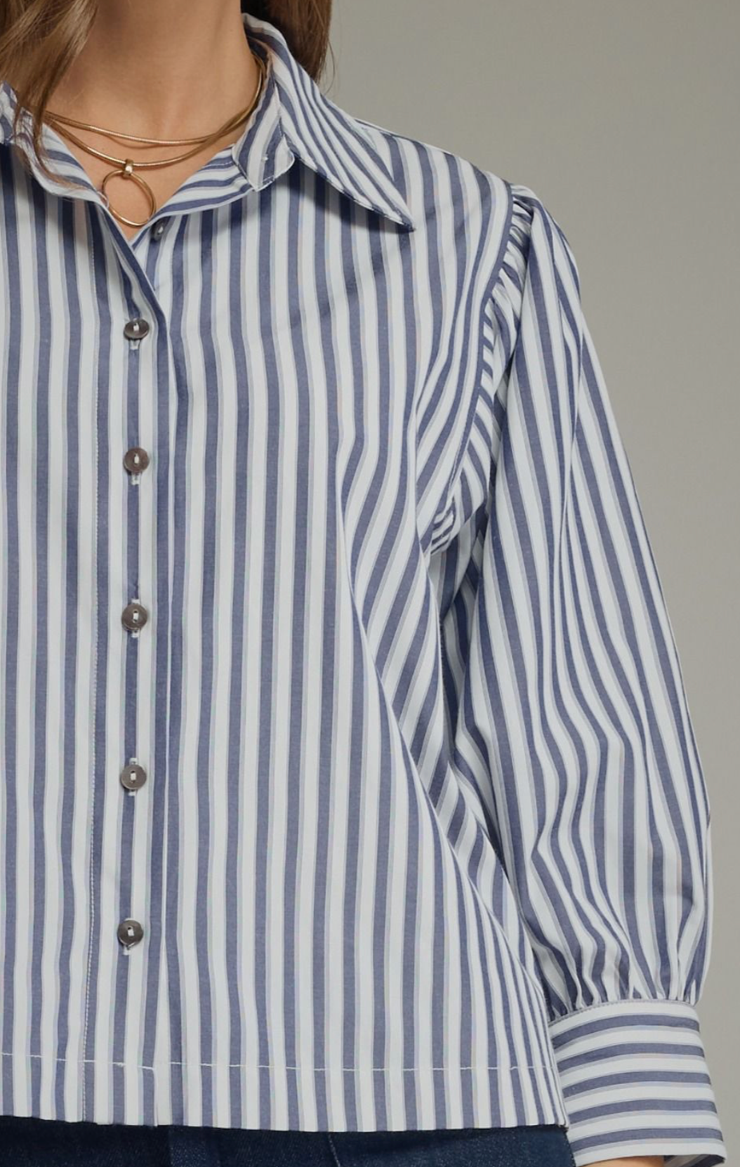 Penny Striped Blouse