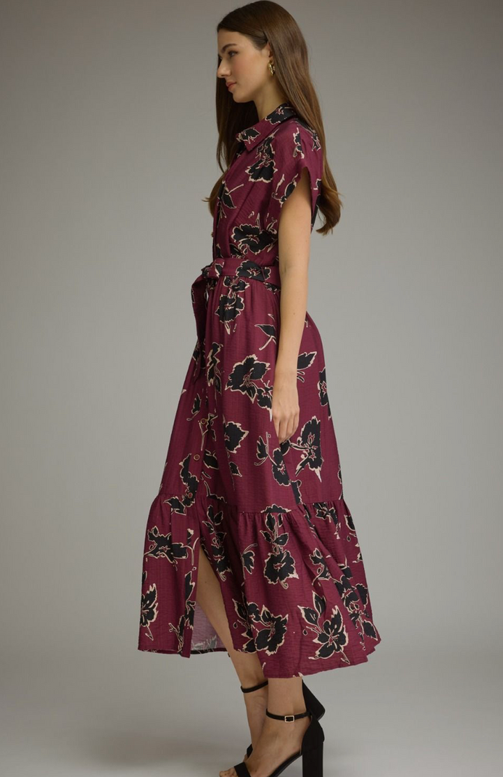 Autumn Bloom Maxi Dress