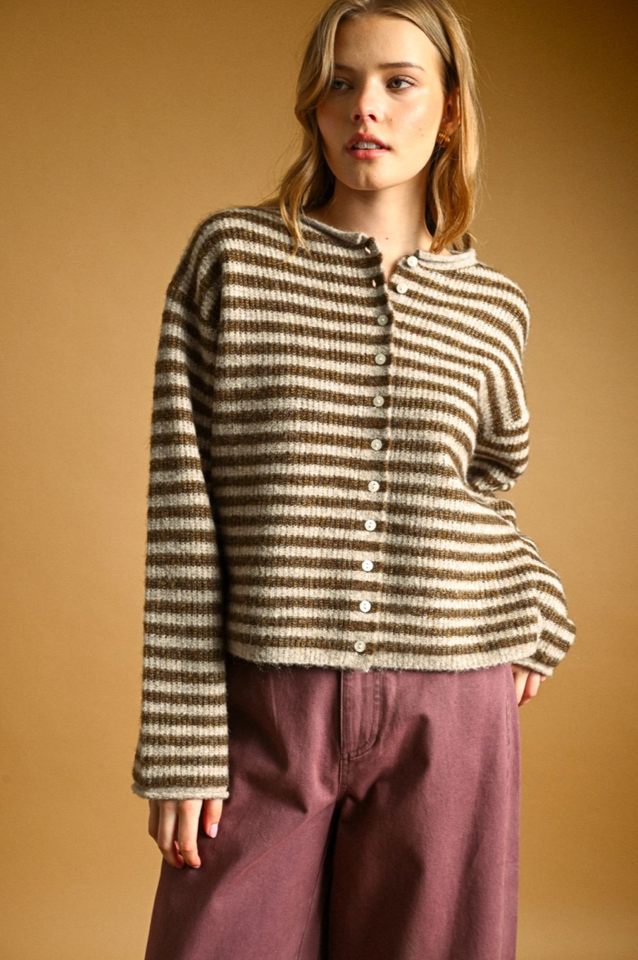 Hadley Stripe Cardigan