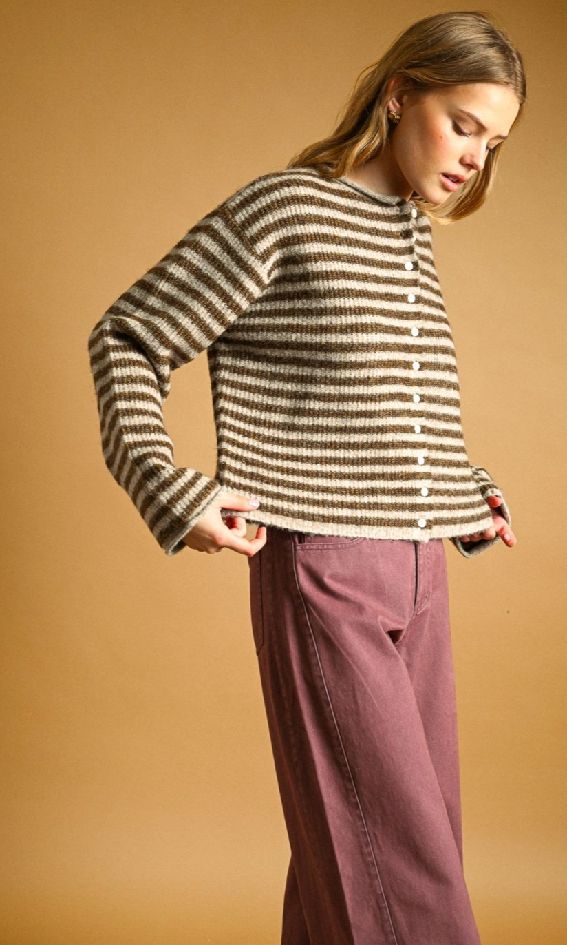 Hadley Stripe Cardigan