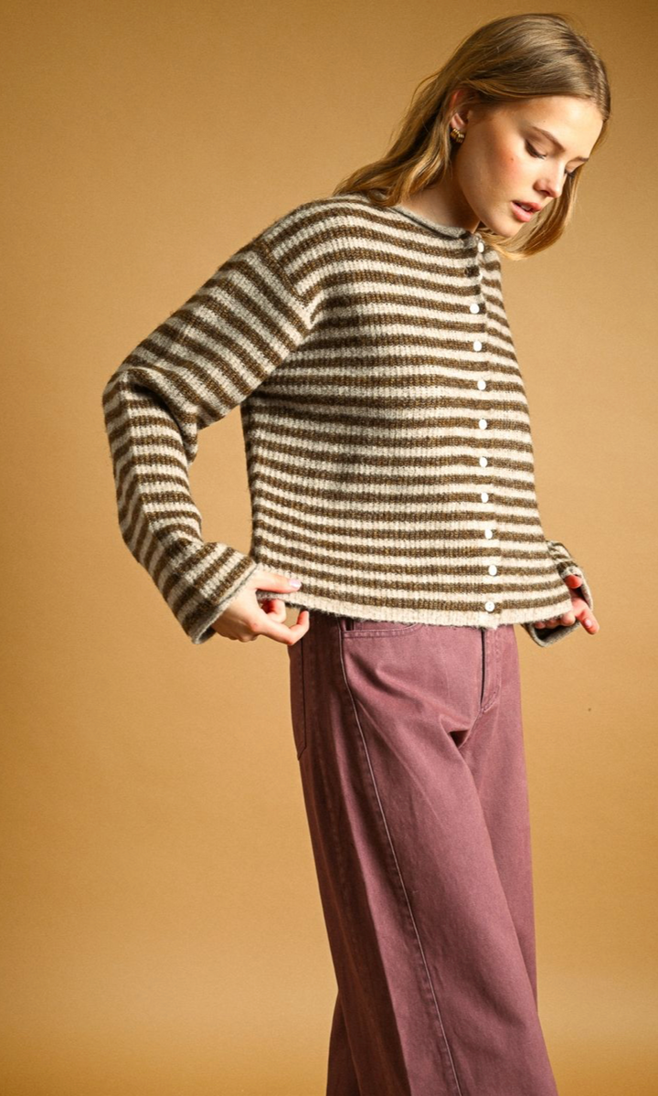Hadley Stripe Cardigan