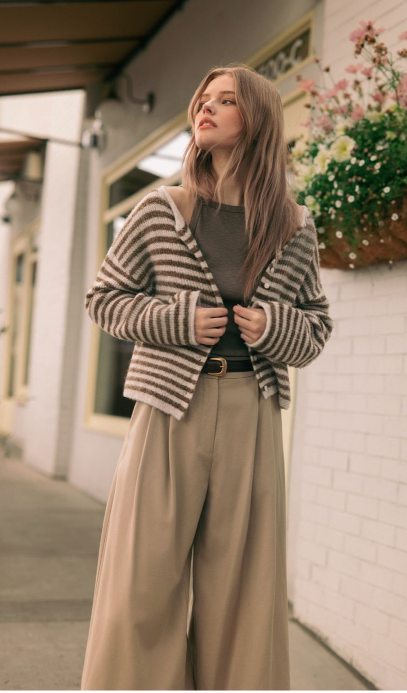 Hadley Stripe Cardigan