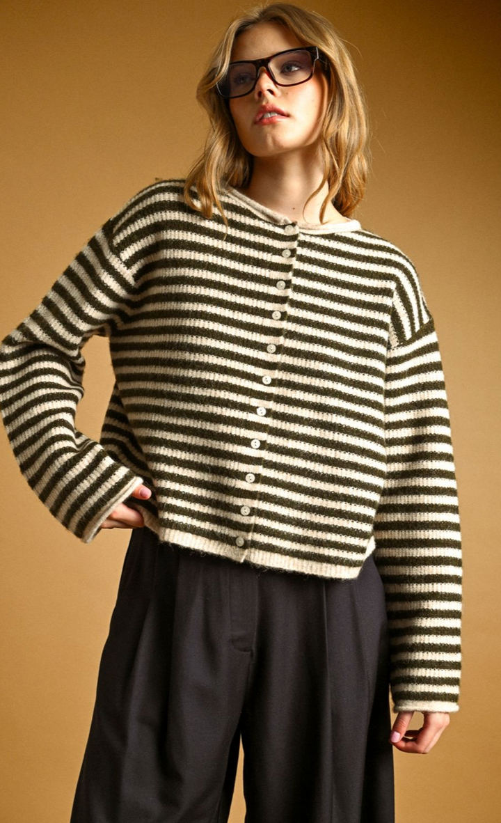 Hadley Stripe Cardigan