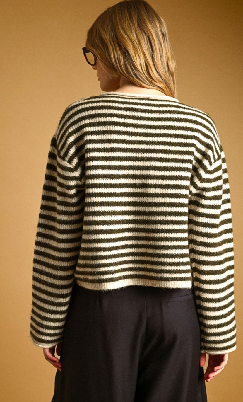 Hadley Stripe Cardigan
