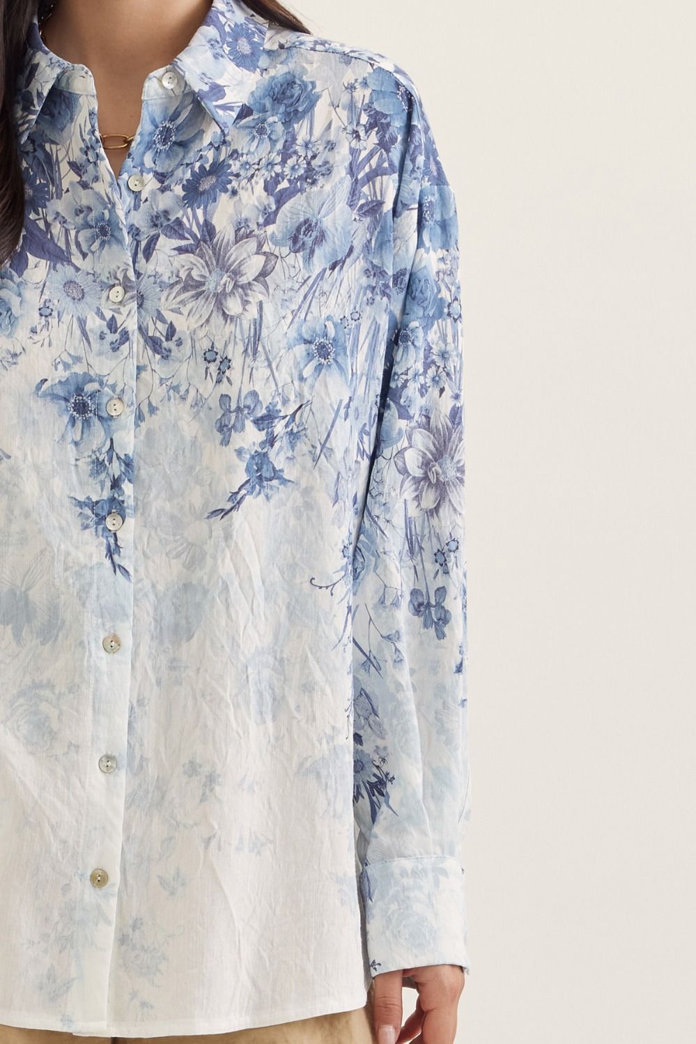 Forget Me Not Floral Top