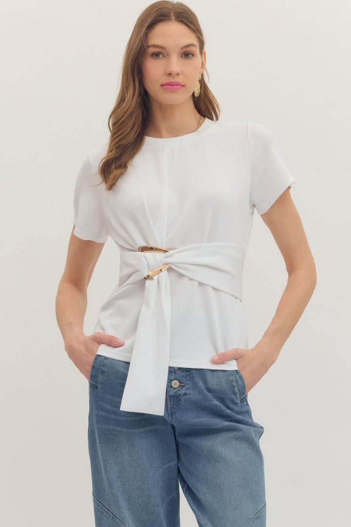 Statement Wrap Tee