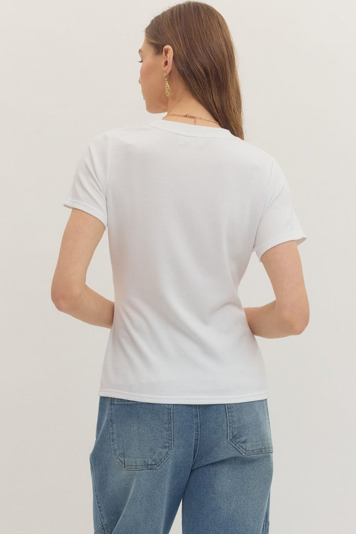 Statement Wrap Tee