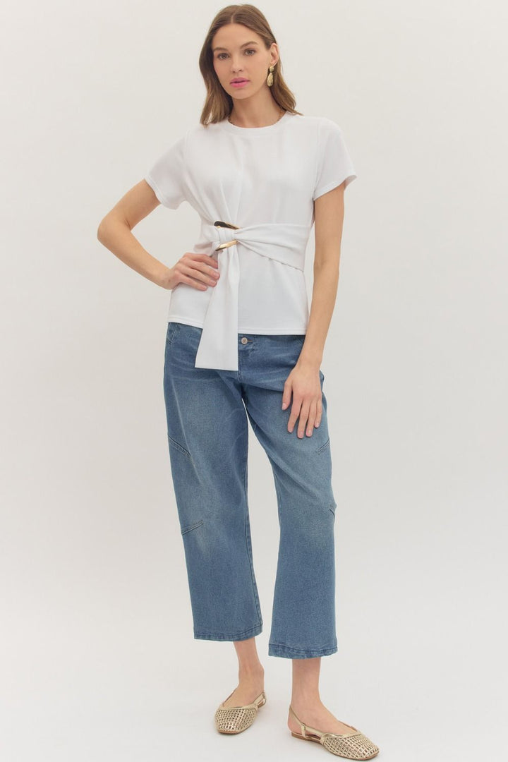 Statement Wrap Tee
