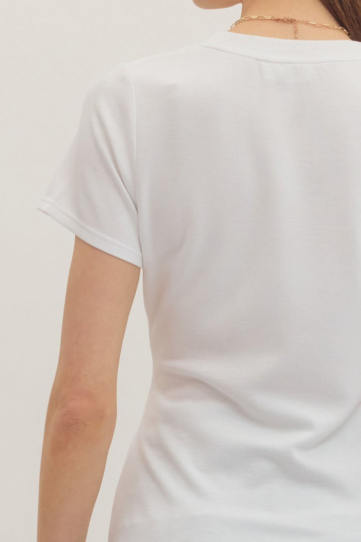 Statement Wrap Tee