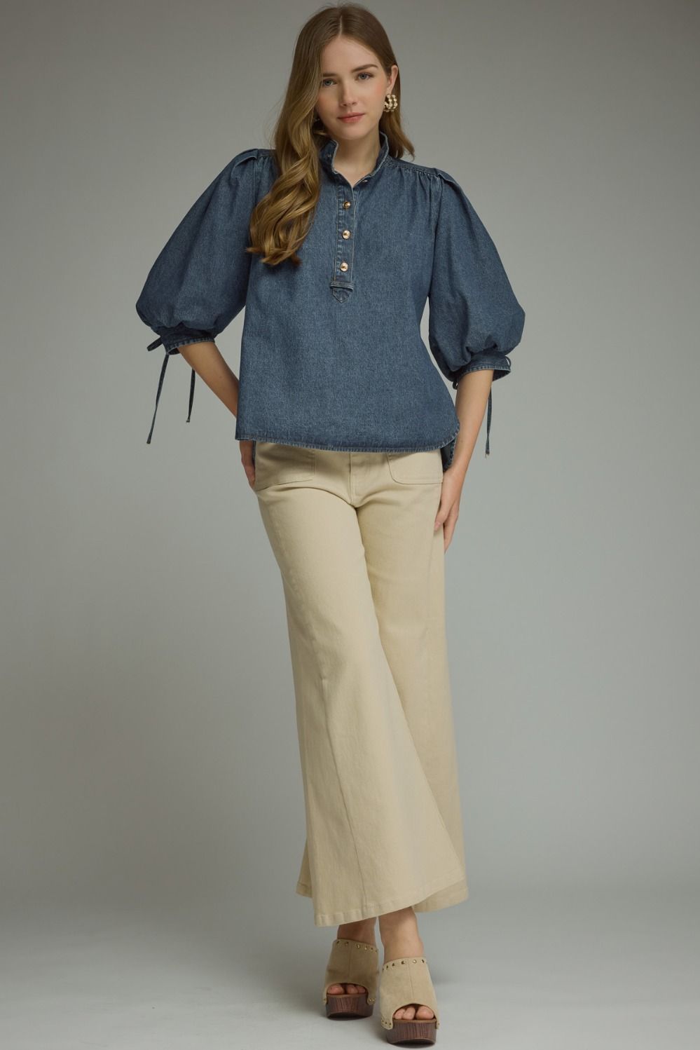 Denim Darling Blouse