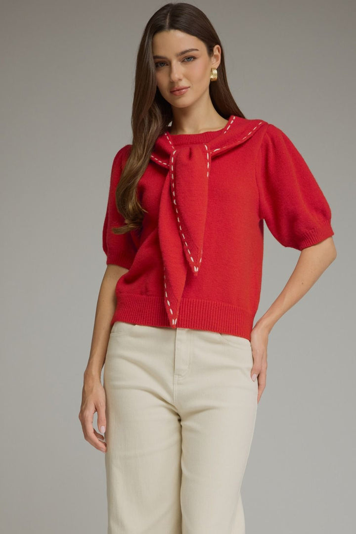 Holly Scarf Sweater