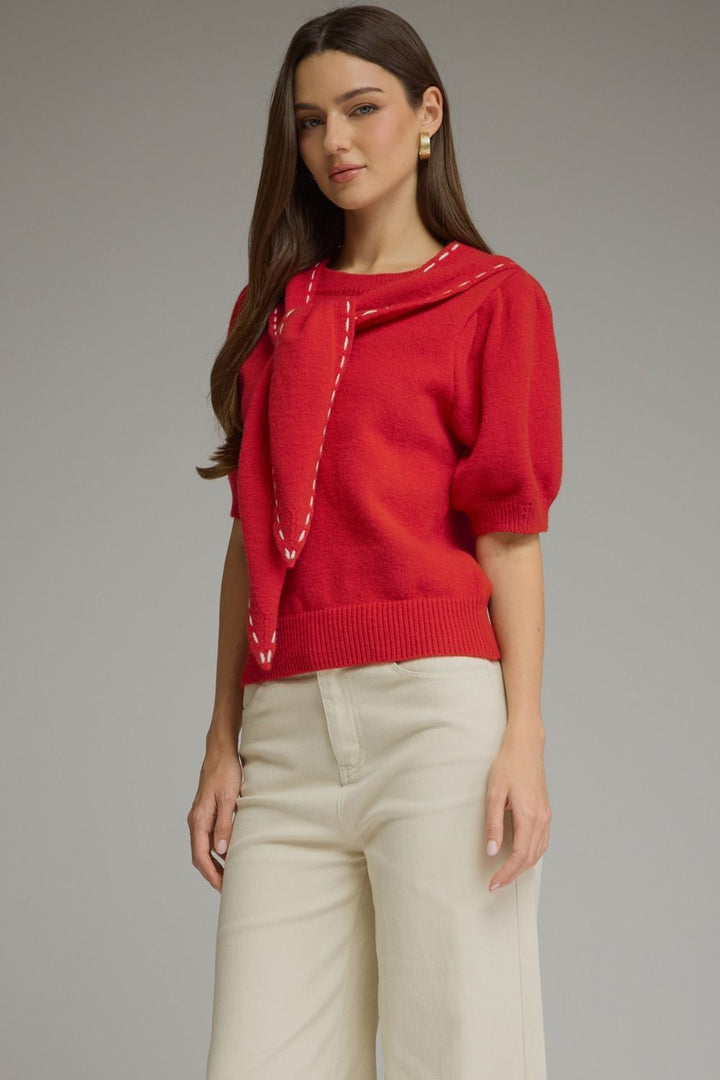 Holly Scarf Sweater
