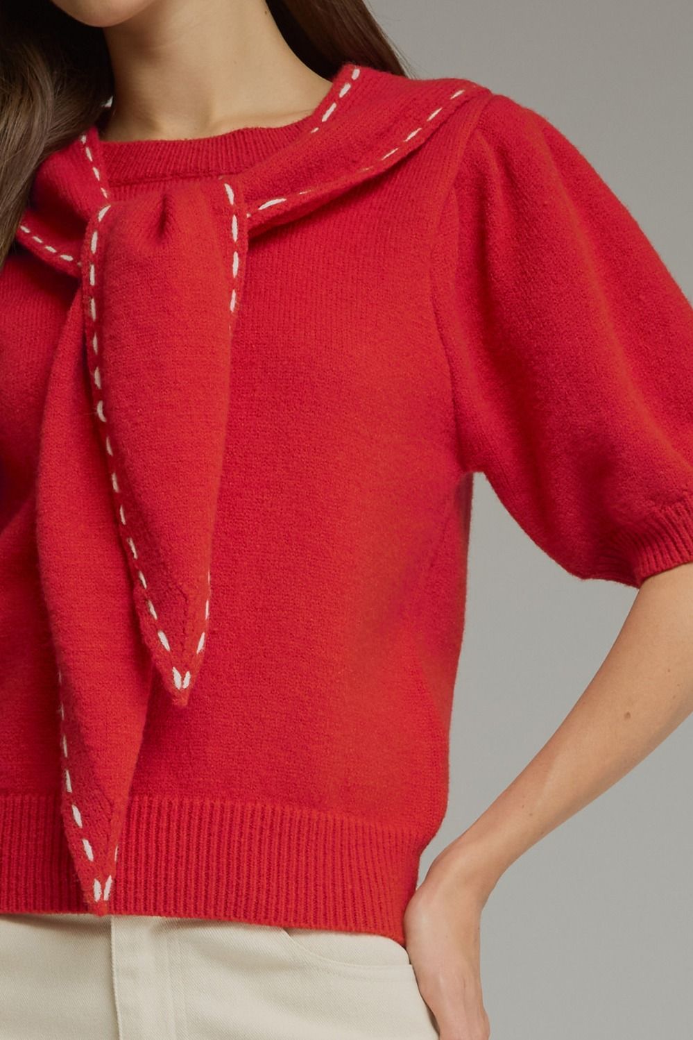 Holly Scarf Sweater