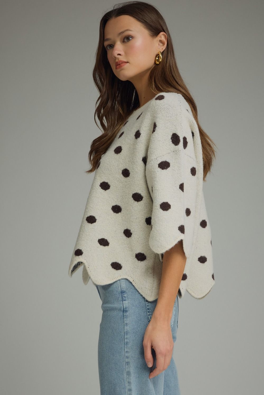 Sweet Spot Scallop Sweater