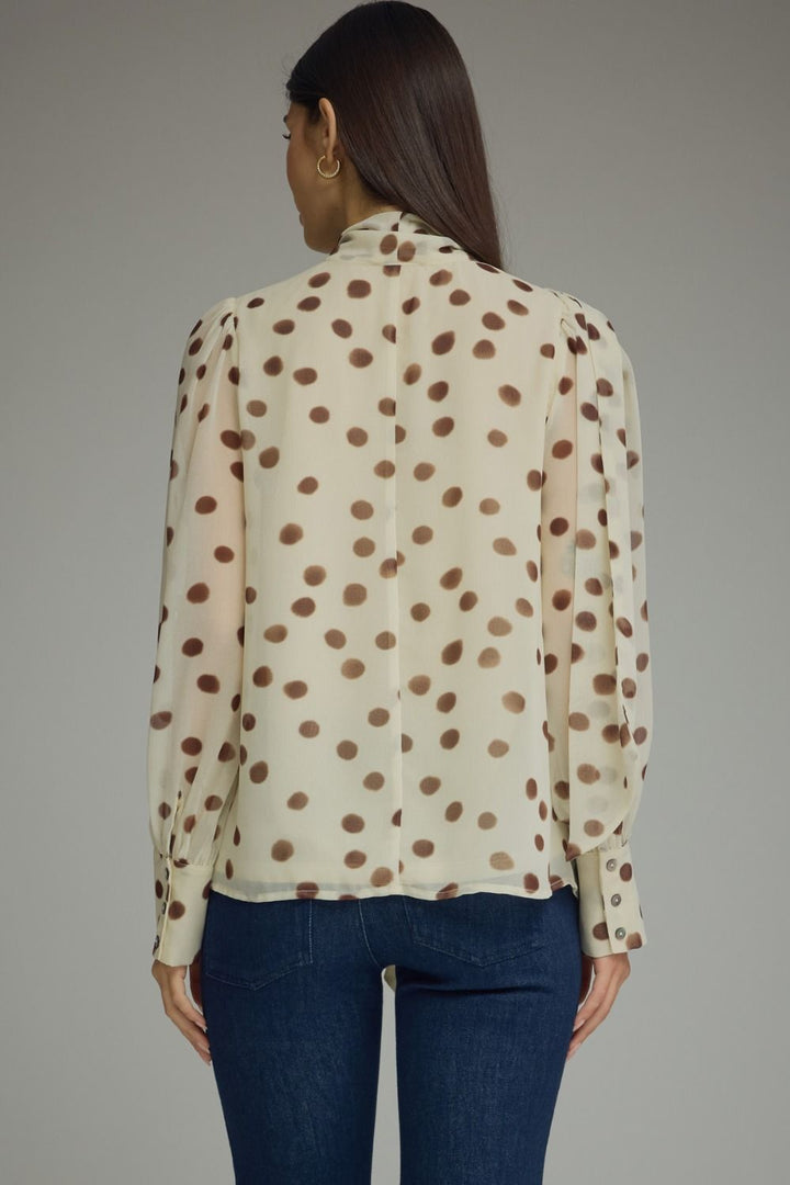 Café Crème Scarf Top