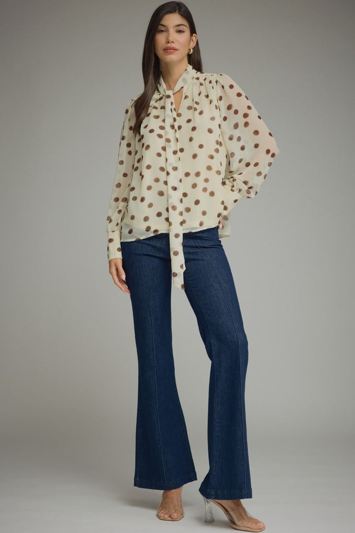 Café Crème Scarf Top