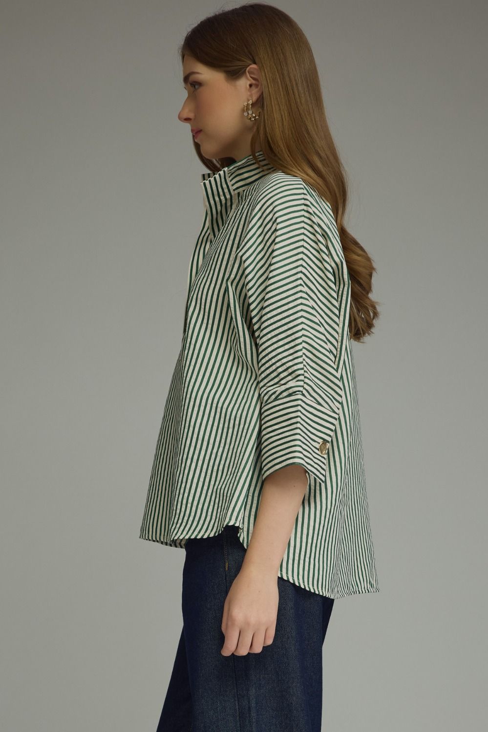 Susan Stripe Blouse