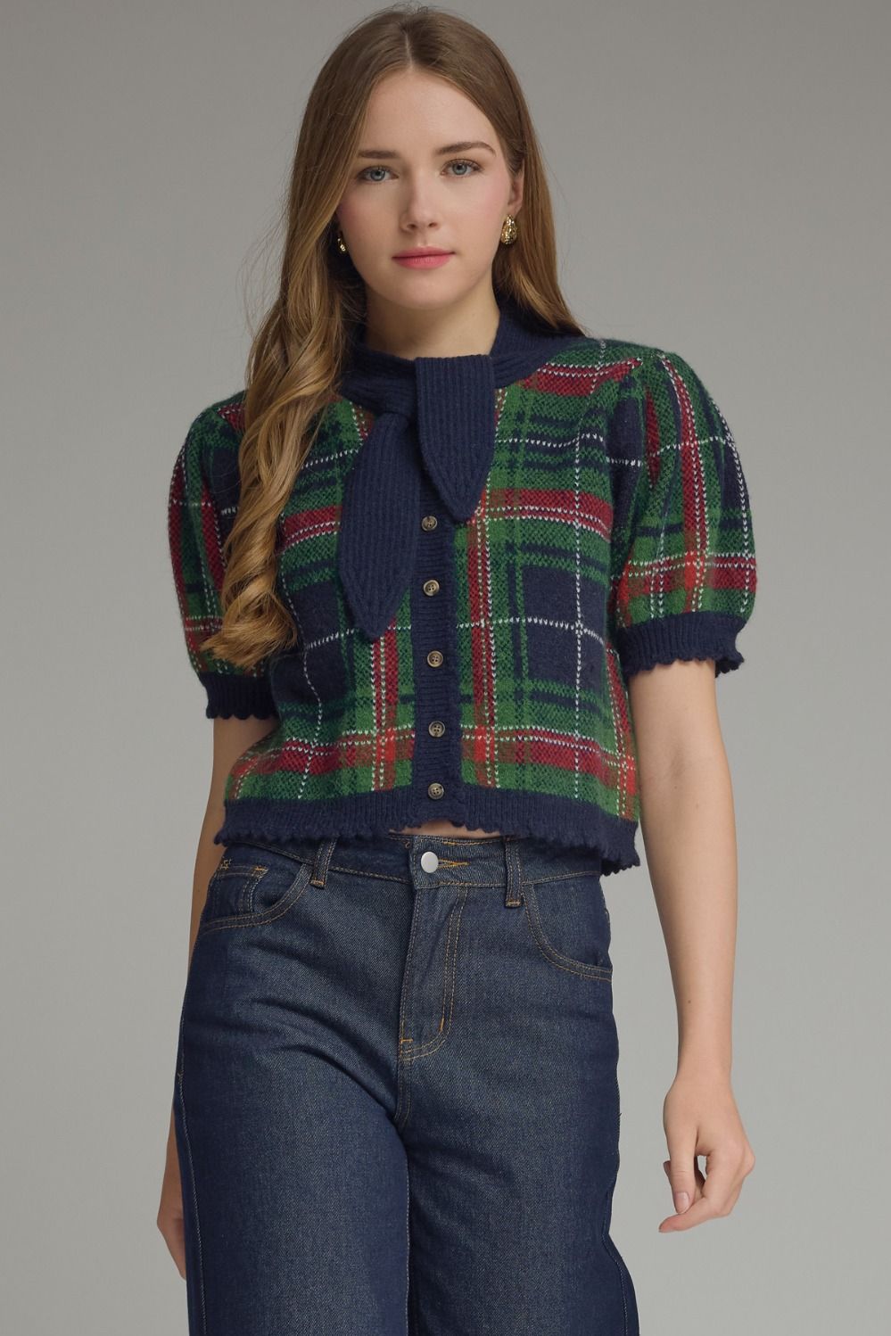 Piper Plaid Sweater