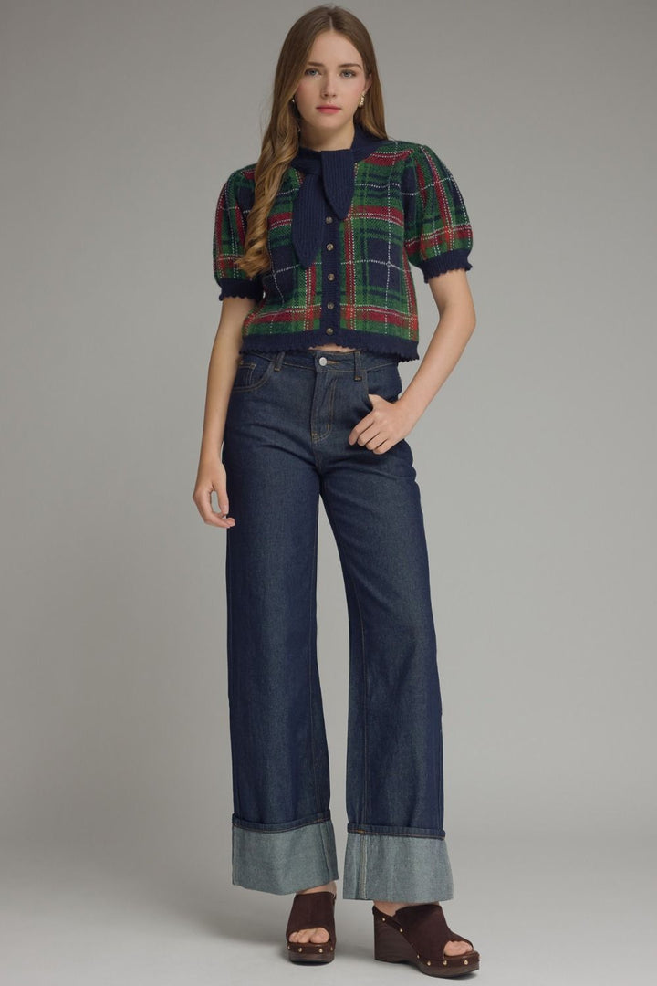 Piper Plaid Sweater