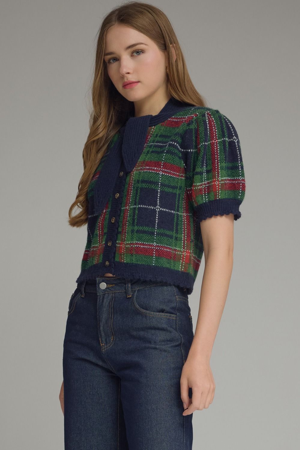 Piper Plaid Sweater