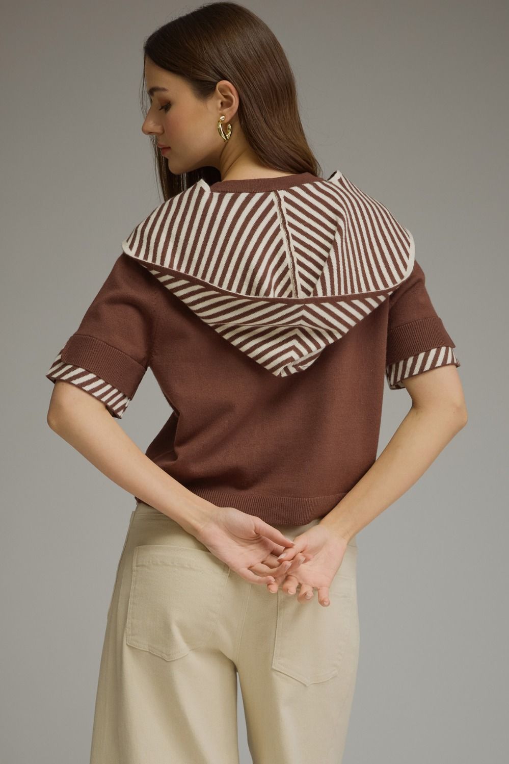 Chestnut Charm Sweater