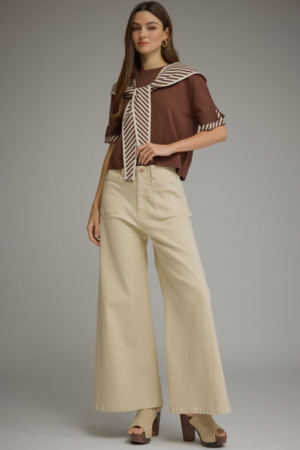 Chestnut Charm Sweater