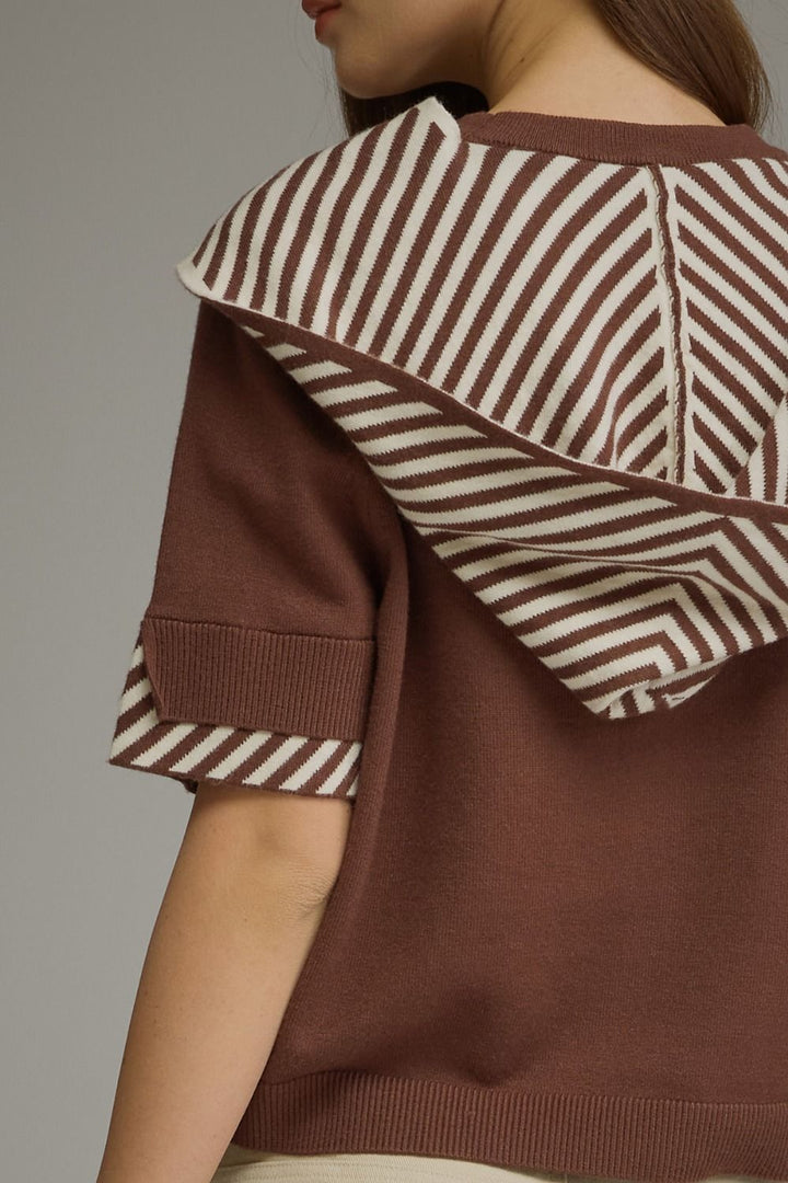 Chestnut Charm Sweater