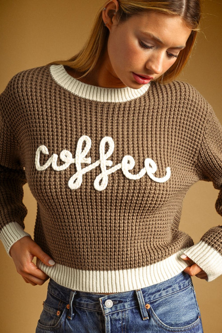 Coffee Run Sweater