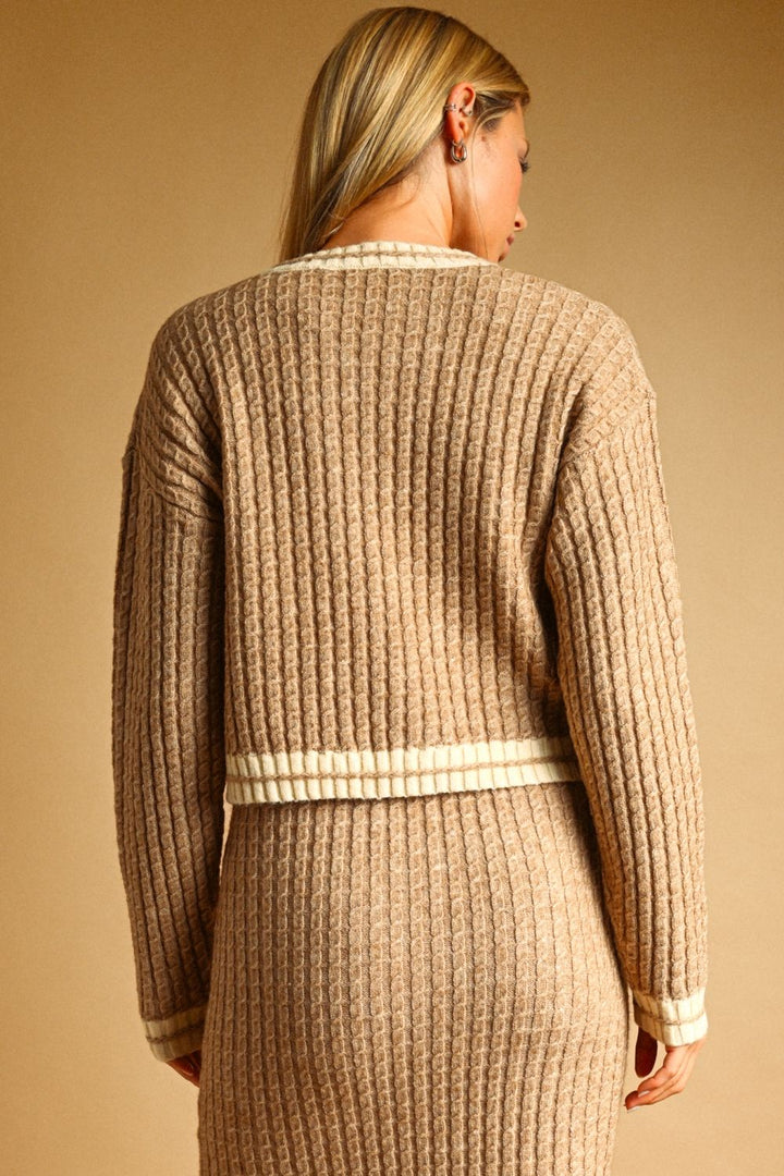 Audra Cable Knit Sweater