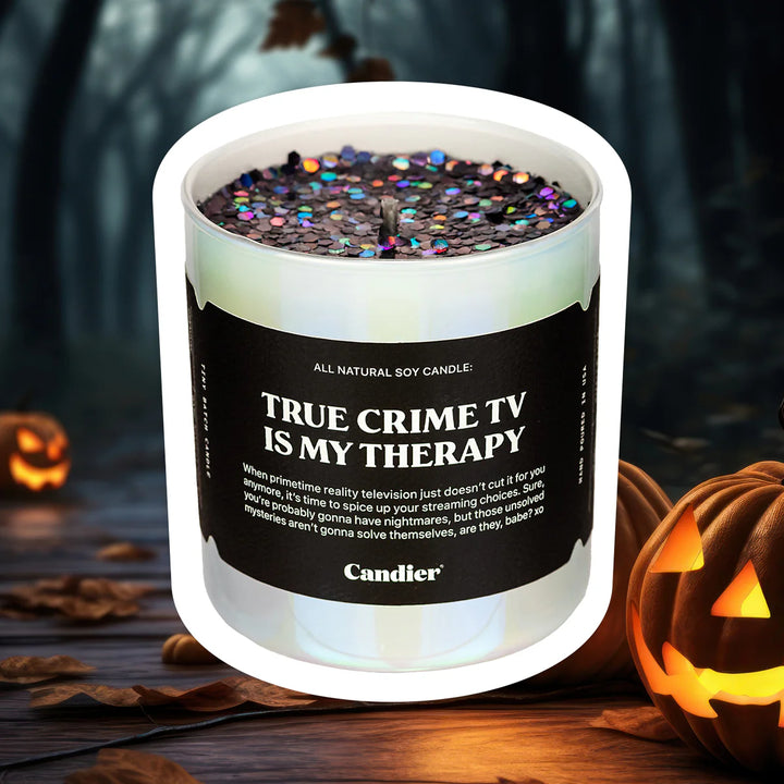 True Crime is My Therapy Candle