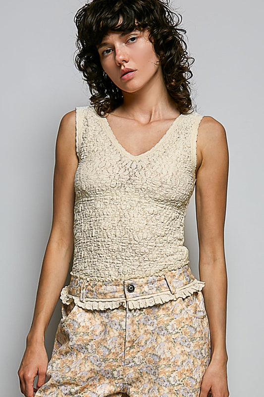 Clover Textured Tank