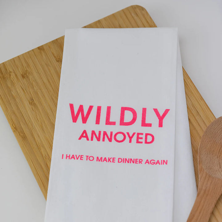 Wildly Annoyed Dish Towel