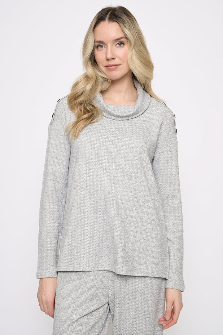 Easy Does It Button Sweater