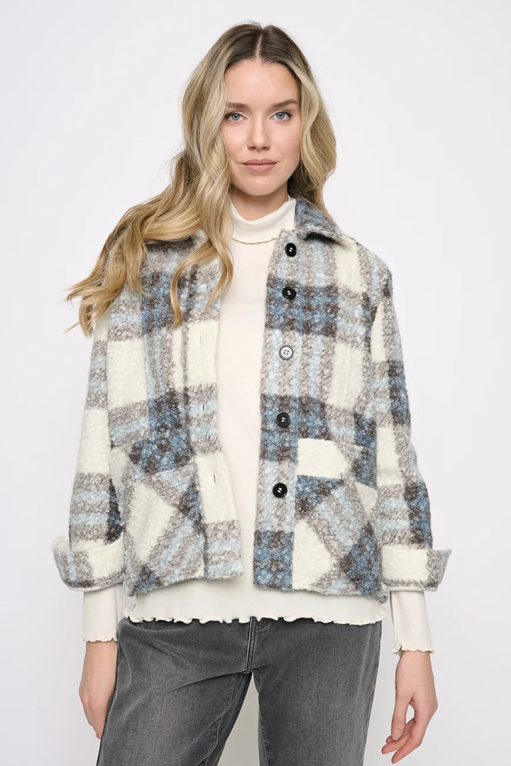 Cloudy Skies Boucle Jacket