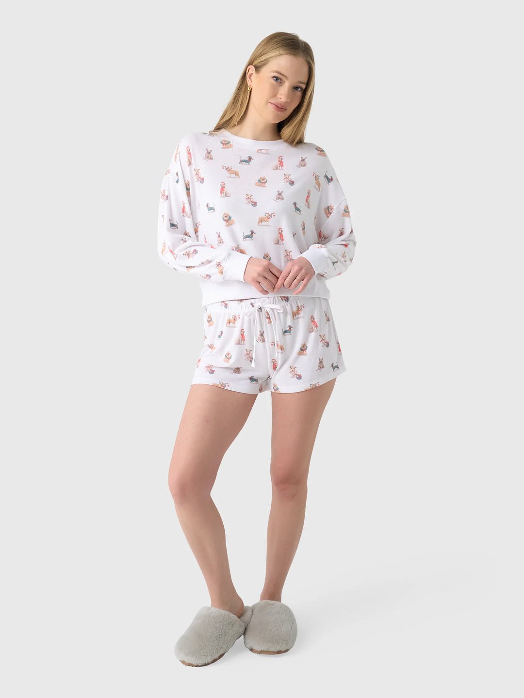 Santa Paws Pajama Top, Final Sale