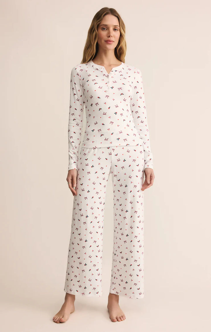 Holly Long Sleeve Pajama Top