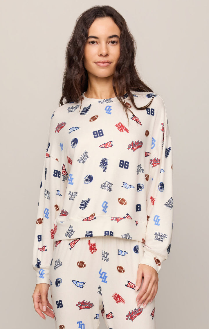 Varsity Long Sleeve Top