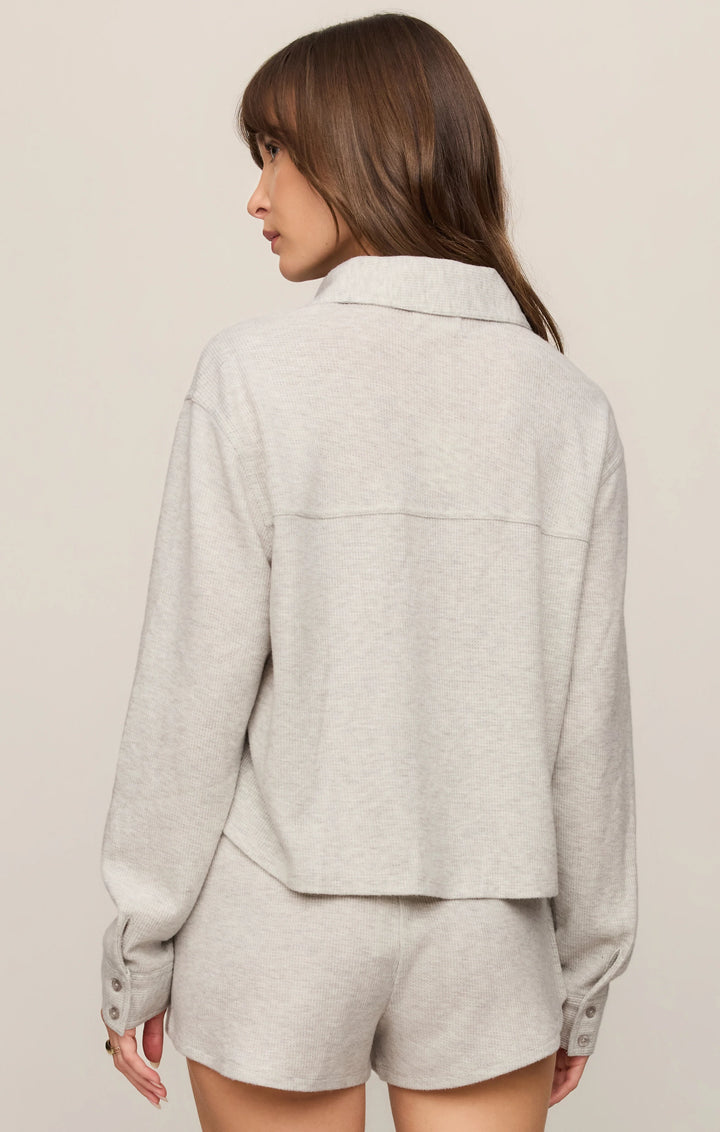 Warm and Cozy Waffle Shirt